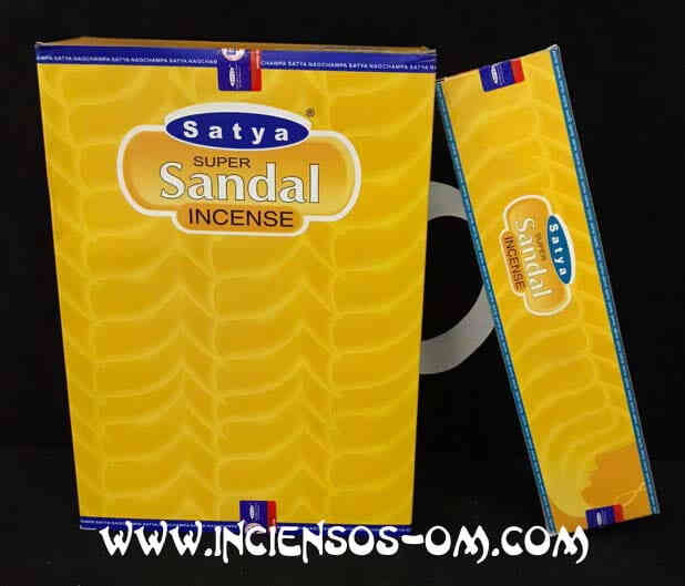 Incienso Super Sandal Satya 20 gr